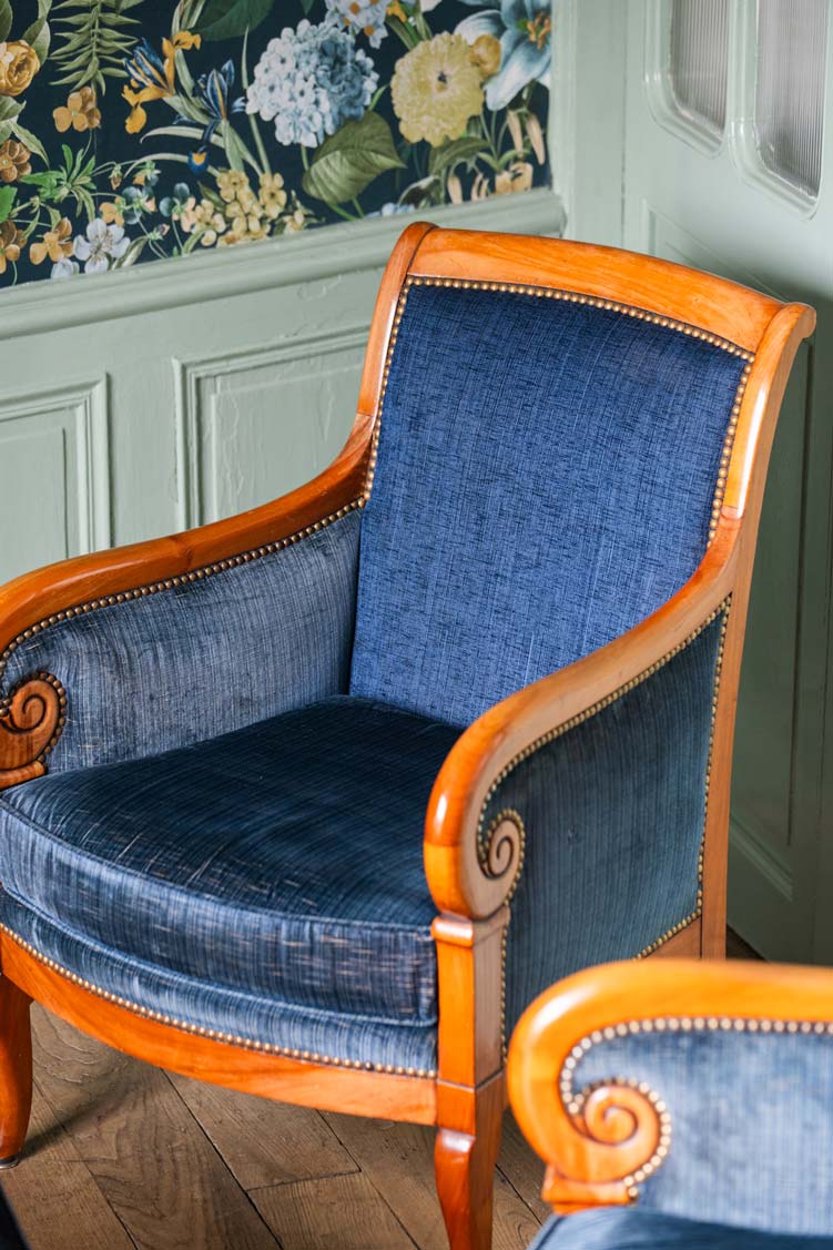 Photo d'une chaise de la Villa Hortensia