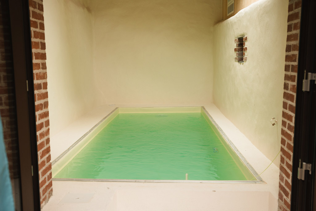 Piscine en chambre d'hôte