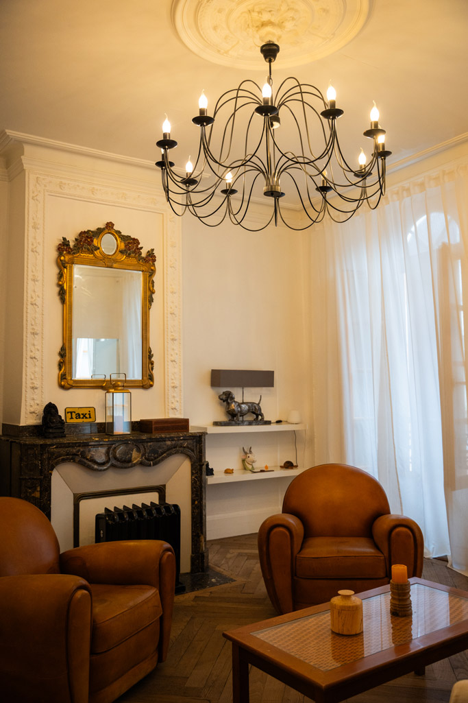 Salon en chambre d'hôte